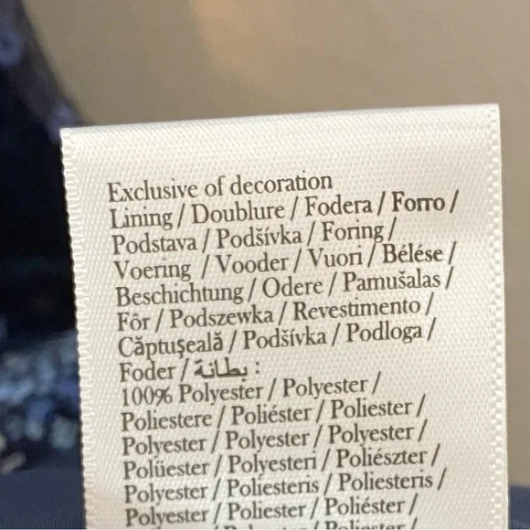 Marchesa Notte Floral Embroidered Puff Sleeve Sequin Midi Dress - Picture 10 of 11